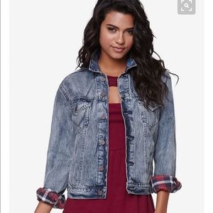 Volcom Flannel Lined Jean Jacket